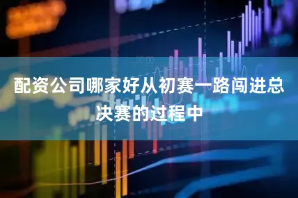 配资公司哪家好从初赛一路闯进总决赛的过程中