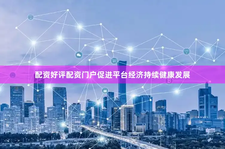 配资好评配资门户促进平台经济持续健康发展