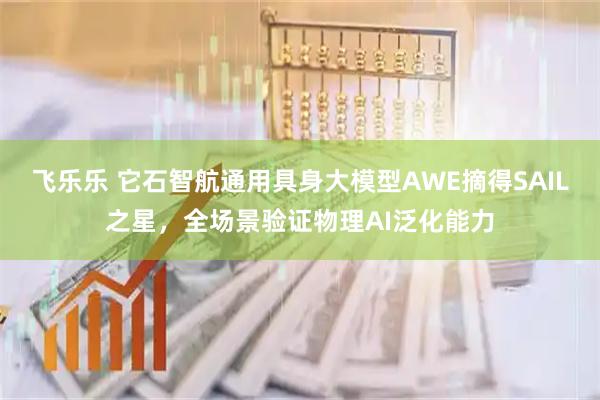 飞乐乐 它石智航通用具身大模型AWE摘得SAIL之星，全场景验证物理AI泛化能力